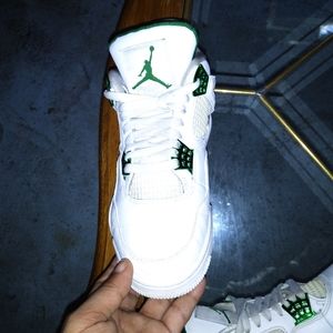 Green Metallic Air Jordans